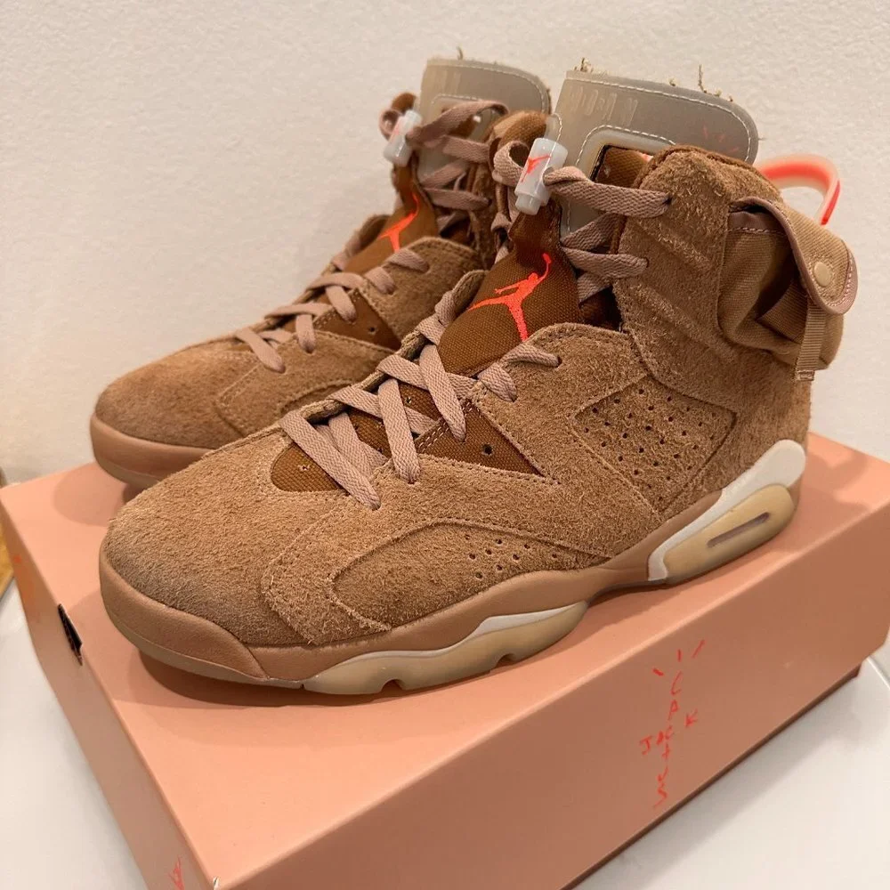 Jordan 6 Retro Travis Scott British Khaki